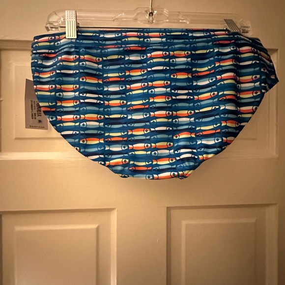 NWT | 2(xist) Men’s Swim Brief | Size Large | School of Fish Print - Picture 2 of 3
